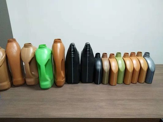 Horizontal Plastic Blow Molding Machine 18.5kw Power 2400KN Clamping Force