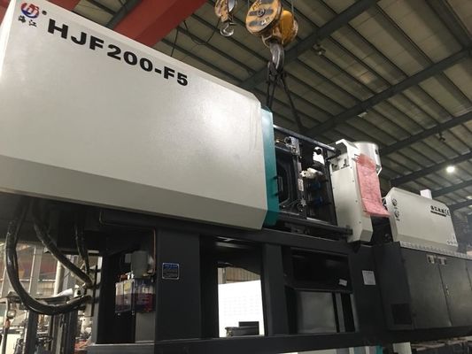 HJF200 톤 KEBA PLC 자동 귀환 제어 장치를 가진 소형 자동적인 주입 주조 기계